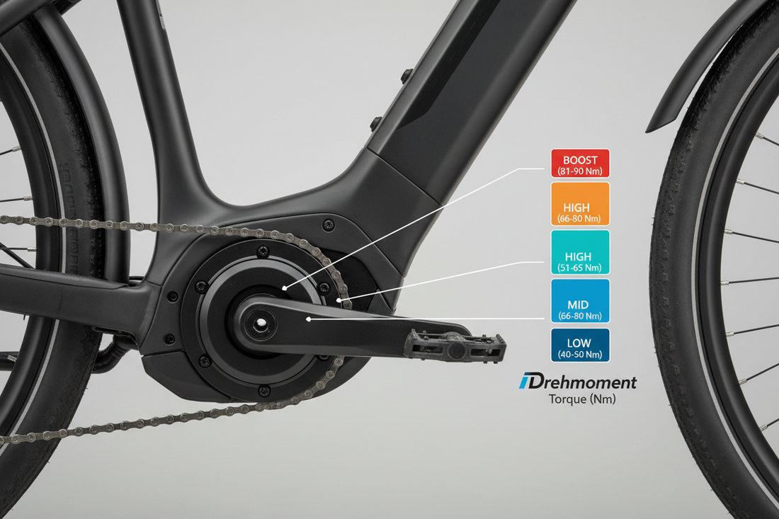 Welche Motorleistung und wie viel Drehmoment sollte ein E-Bike haben?