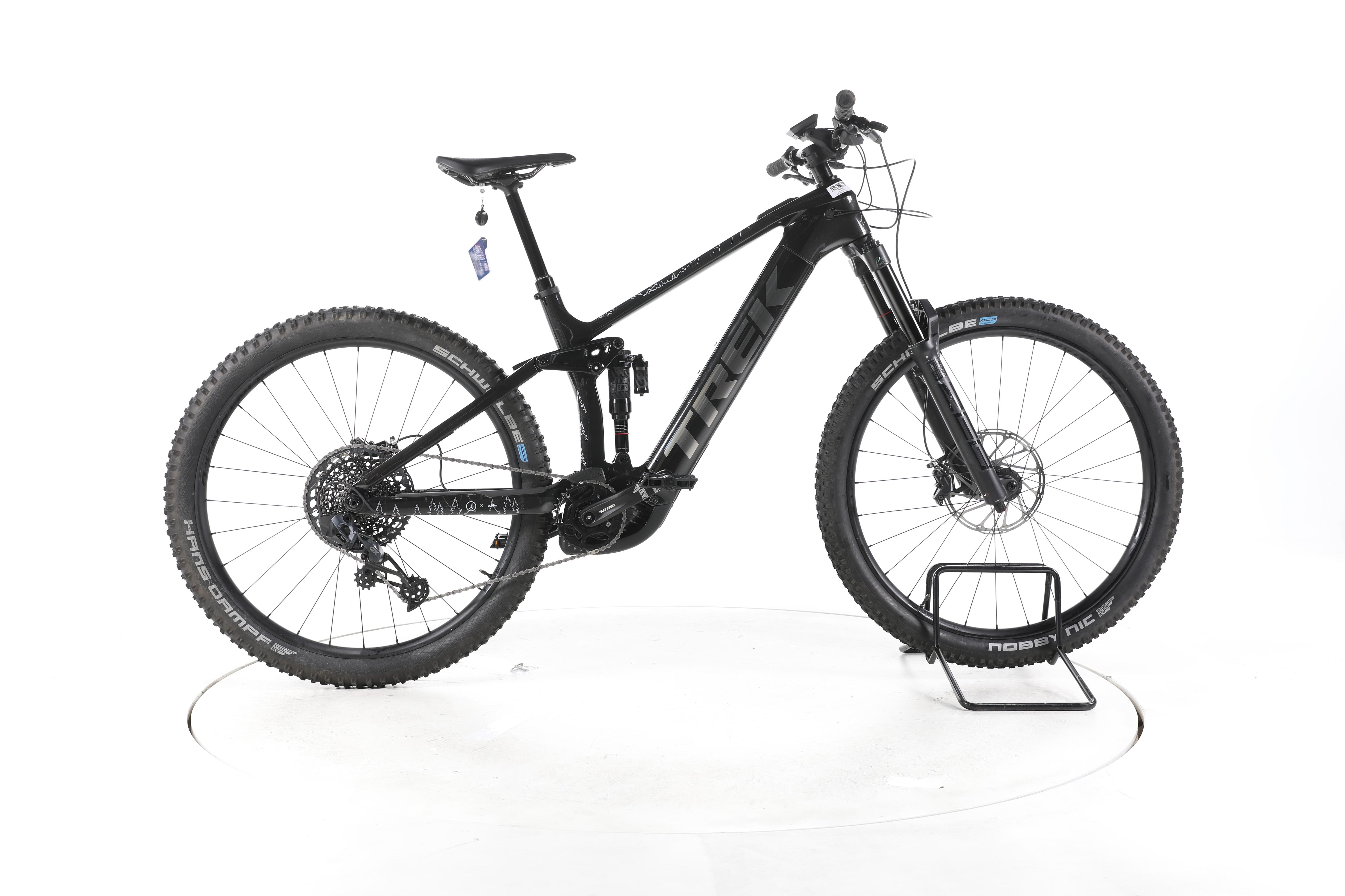 Trek Rail 9.8 XT Gen 4 E-Bike Fully Carbon 2024 - Image 1