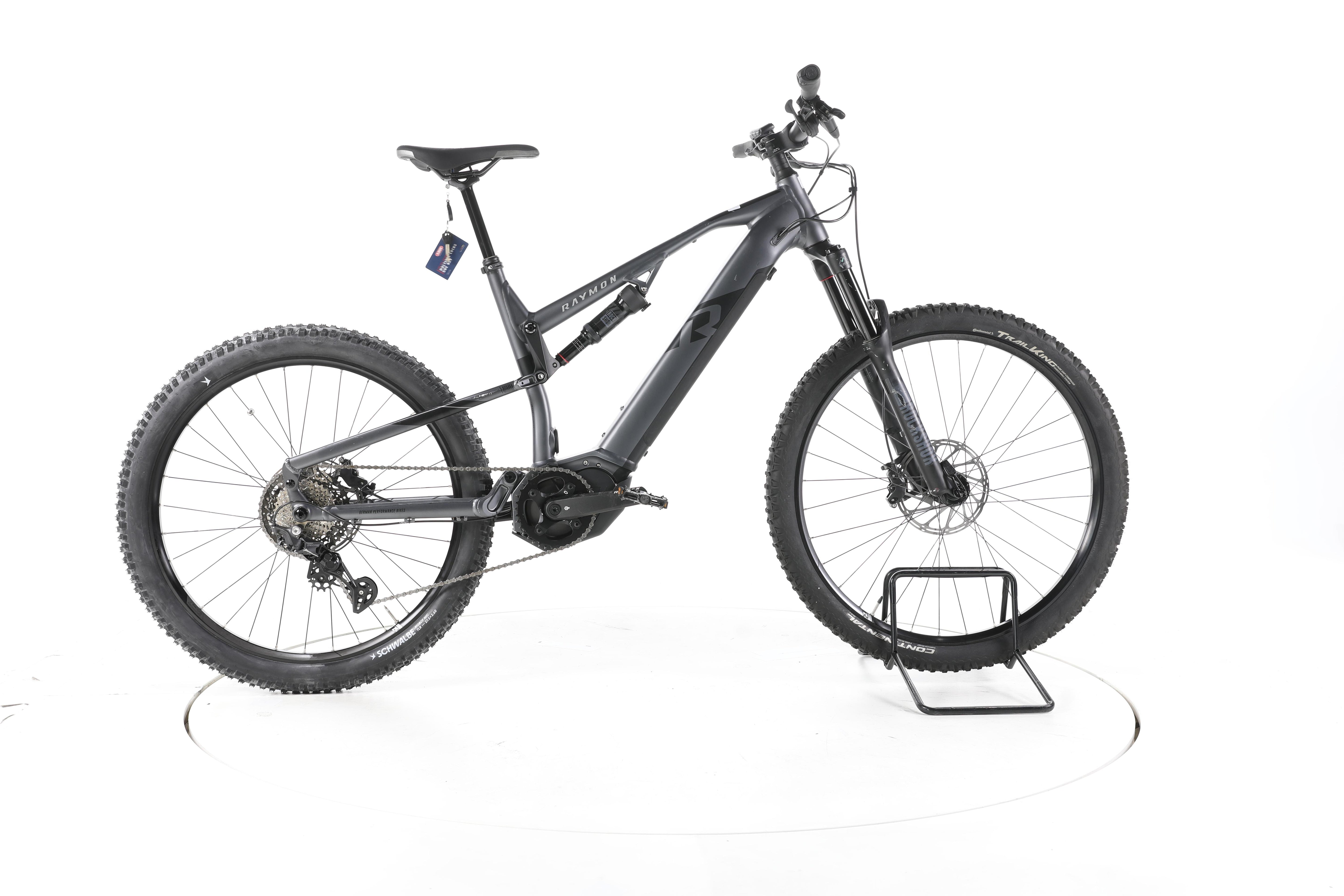 R Raymon TrailRay 140E 8.0 Fully E-Bike - Image 1
