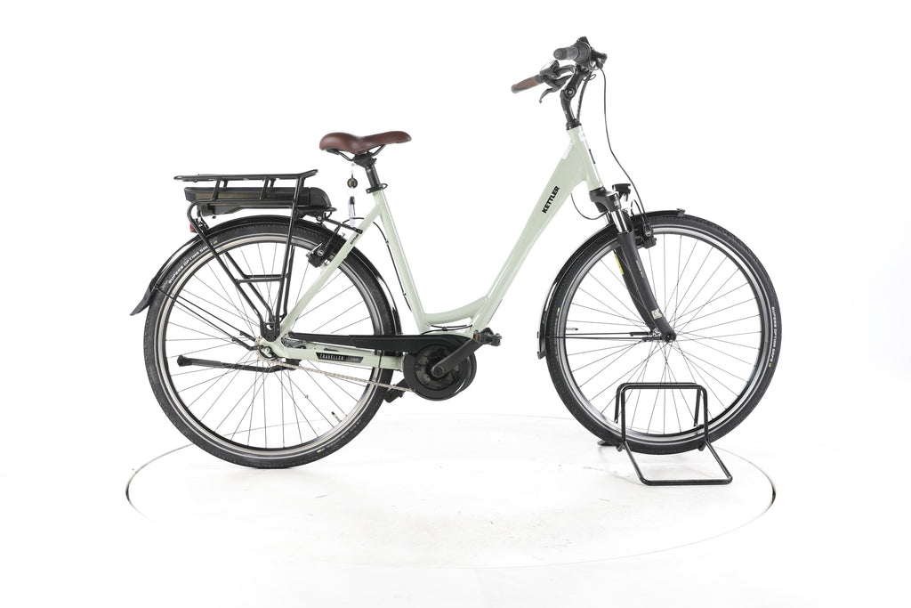 Kettler E-TRAVELLER SILVER 7 RT City E-Bike Tiefeinsteiger - Image 1