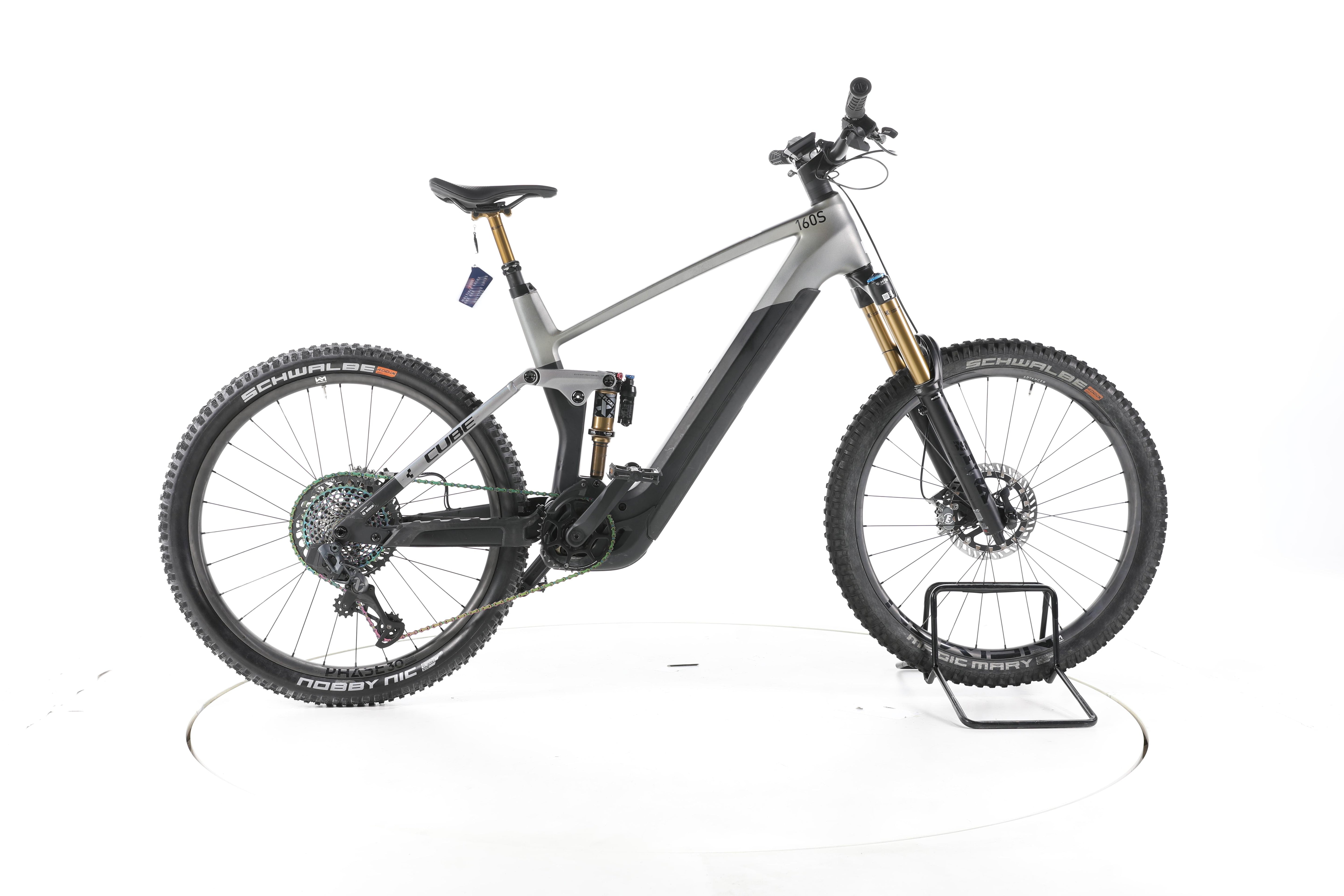 Cube Stereo Hybrid 160 HPC SLT Fully E-Bike Carbon - Image 1