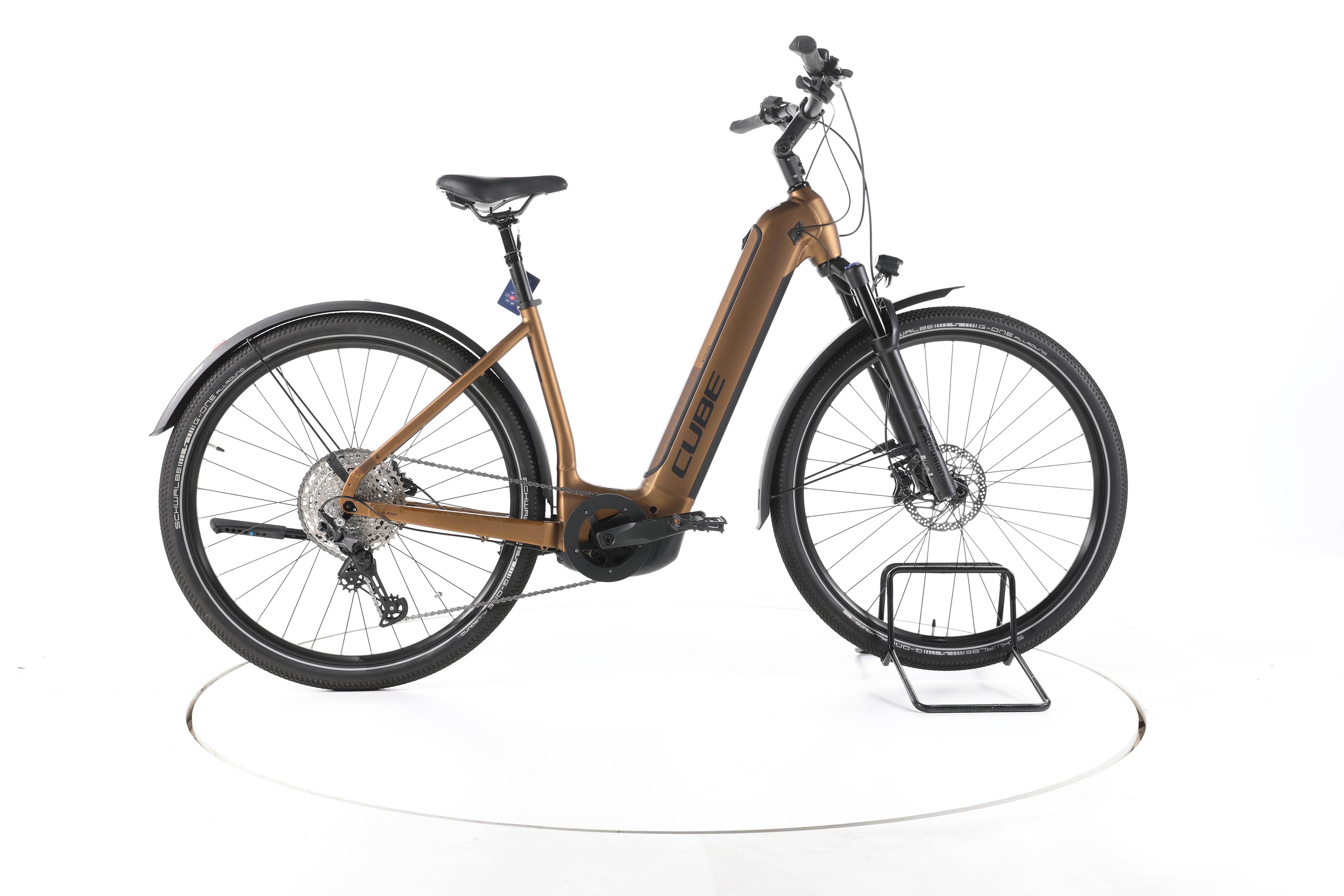 Cube Nuride Hybrid EXC Allroad Trekking E-Bike Tiefeinsteiger - Image 1