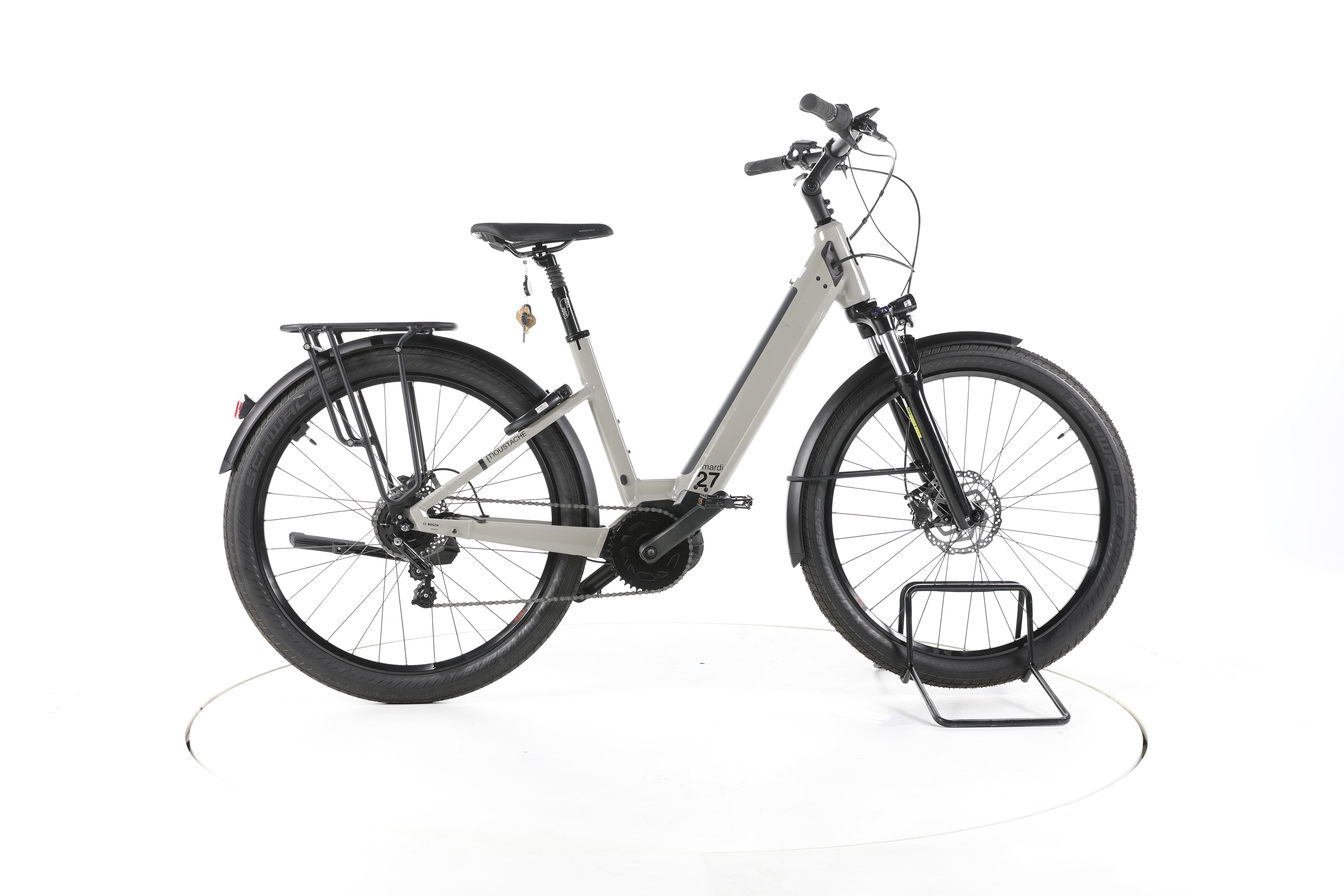 Moustache Bikes Mardi 27.4 Open M City E-Bike Tiefeinsteiger 2024 - Image 1