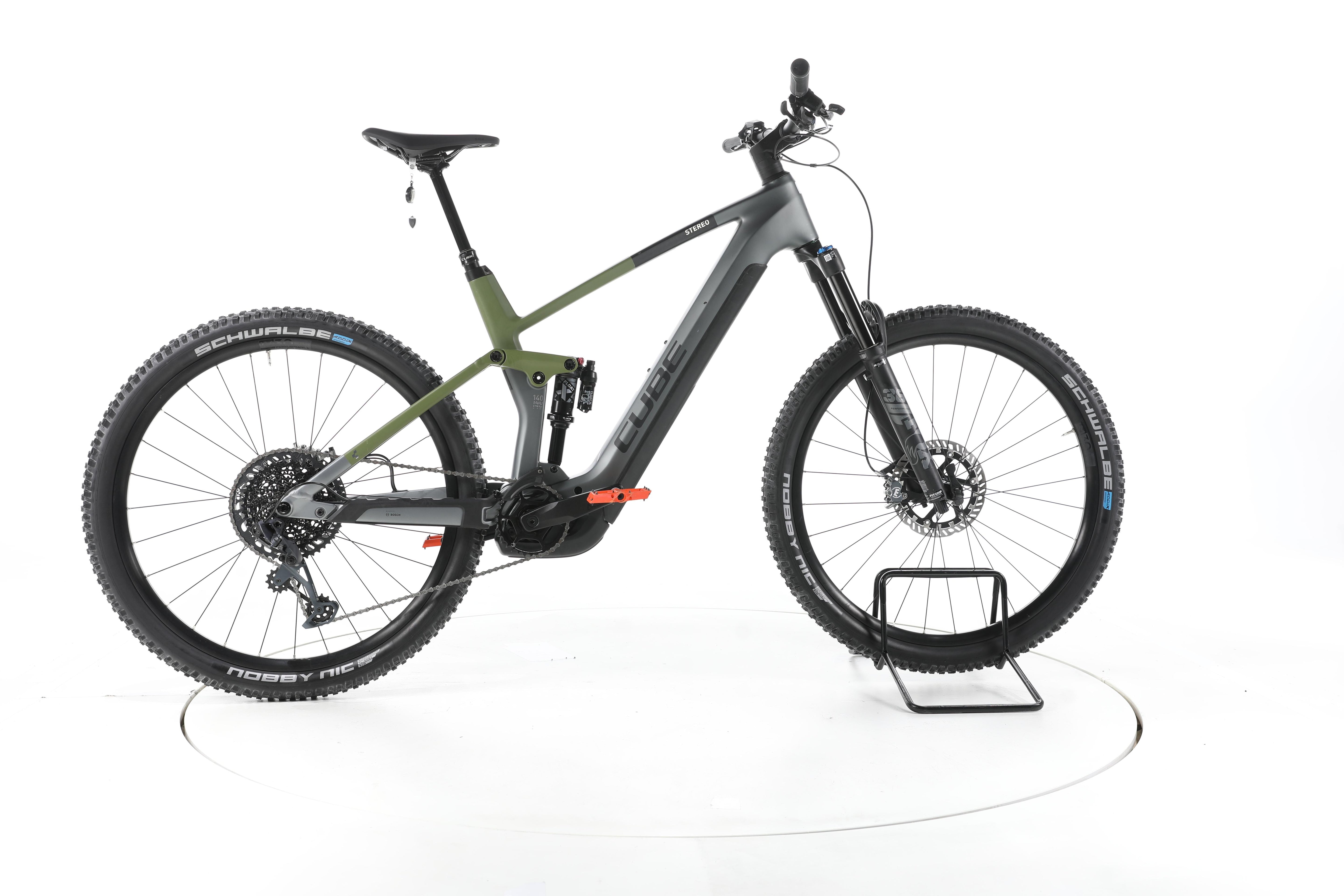 Cube Stereo Hybrid 140 HPC TM Fully E-Bike Carbon - Image 1