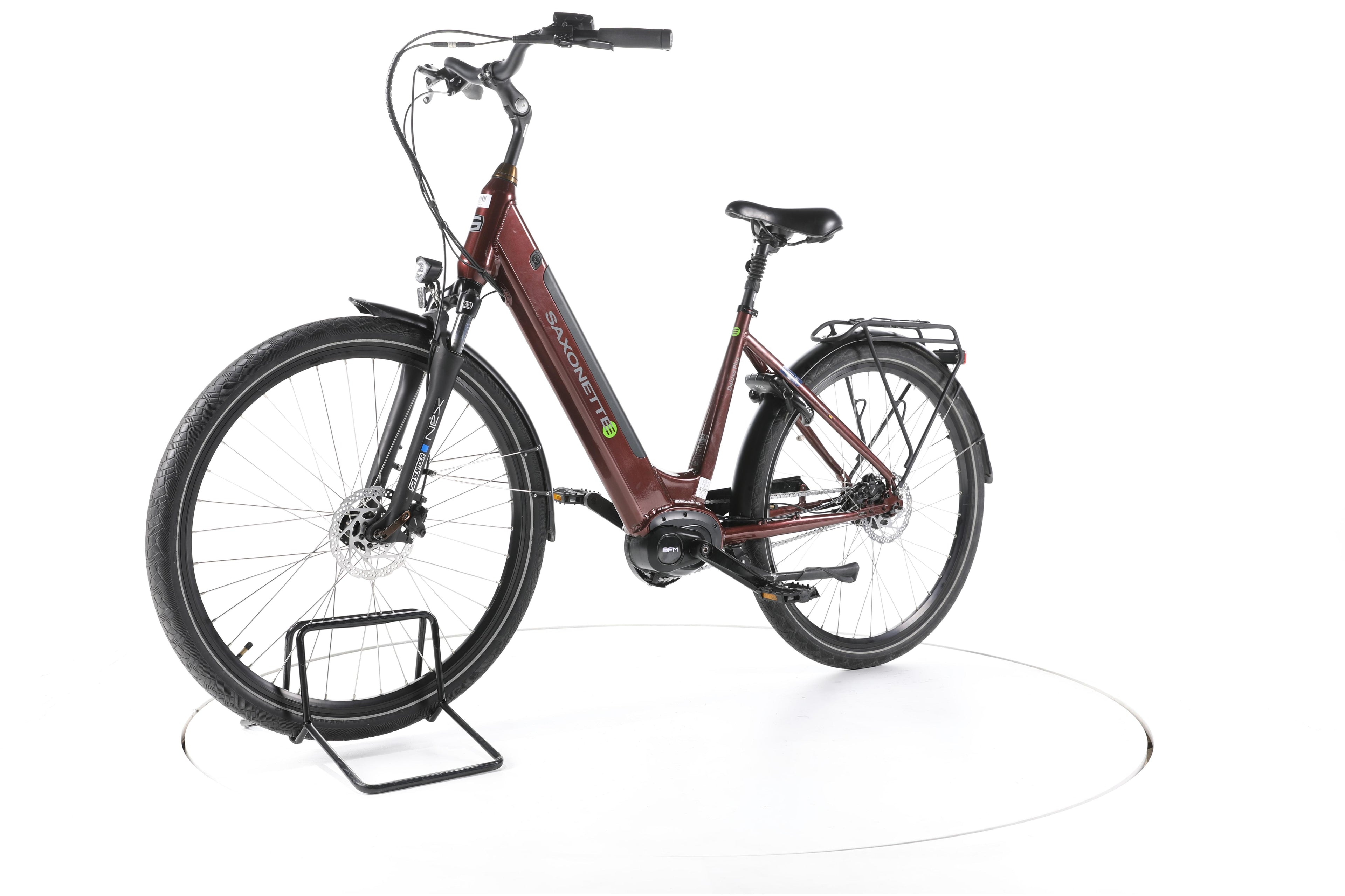 Saxonette Deluxe Plus City E-Bike Tiefeinsteiger - Image 6