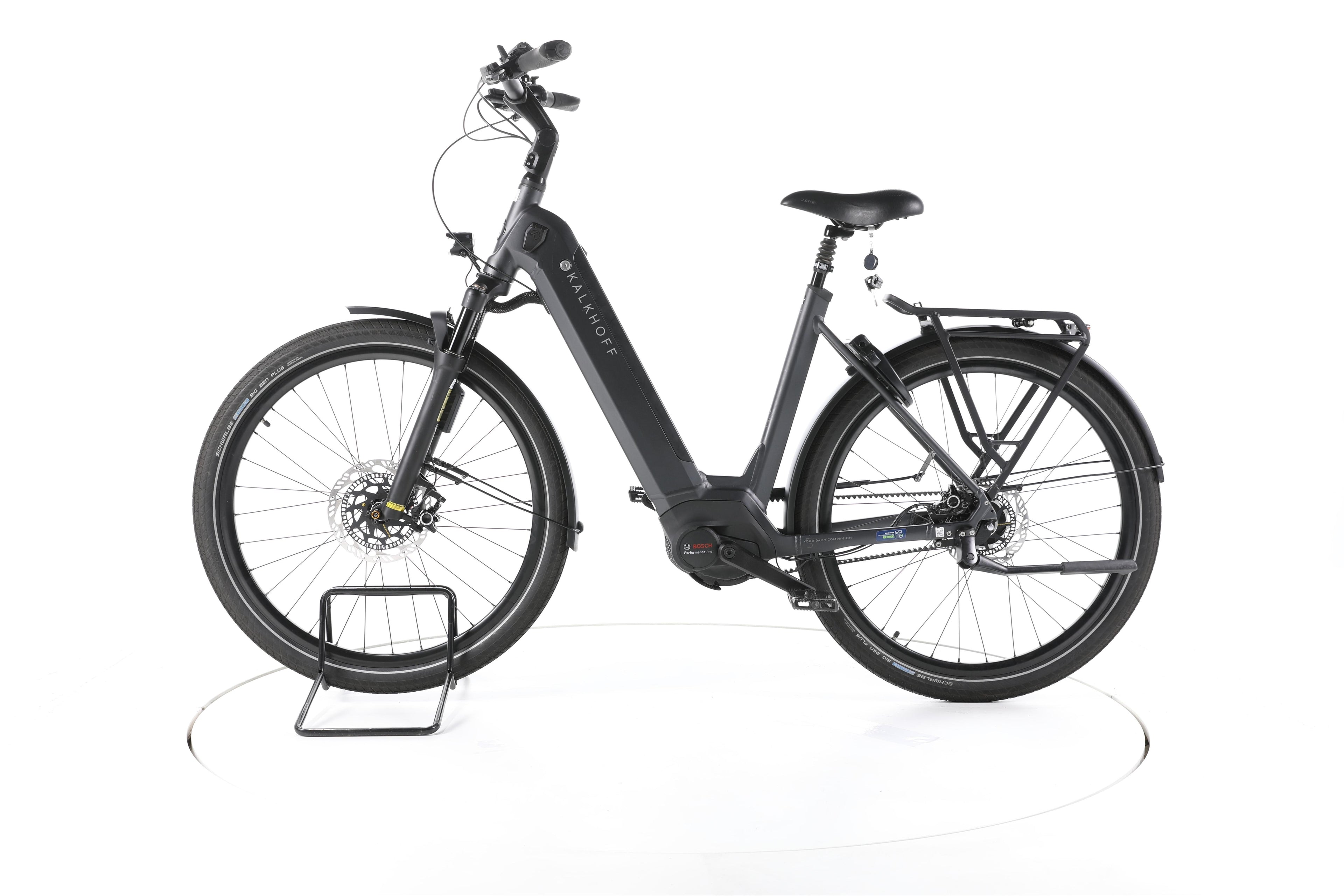 Kalkhoff Image 5.B Advance+ ABS City E-Bike Tiefeinsteiger 2023 - Image 7