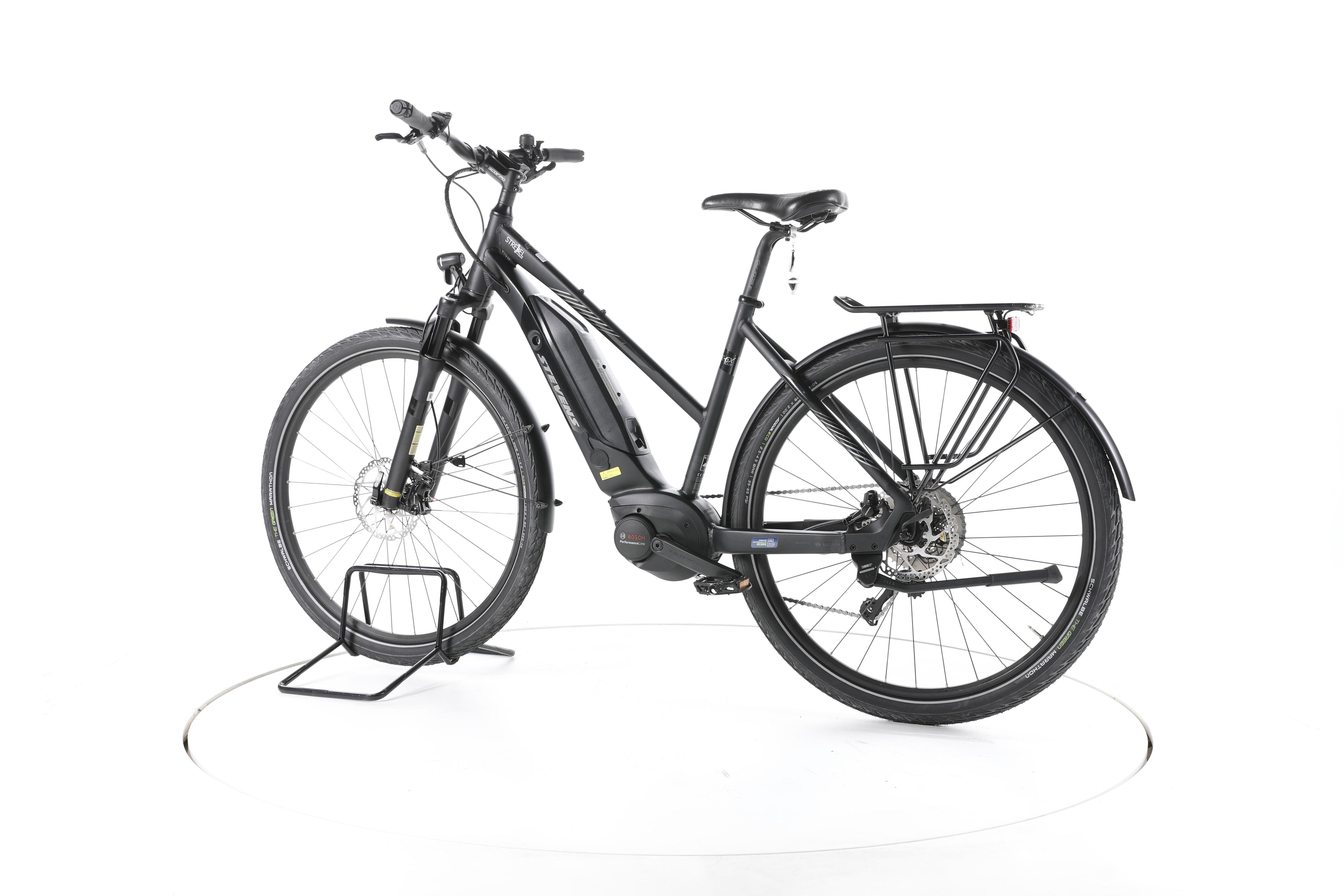 Stevens E-6X Tour Lady, Stealth Black, 50 Trekking E-Bike - Image 8