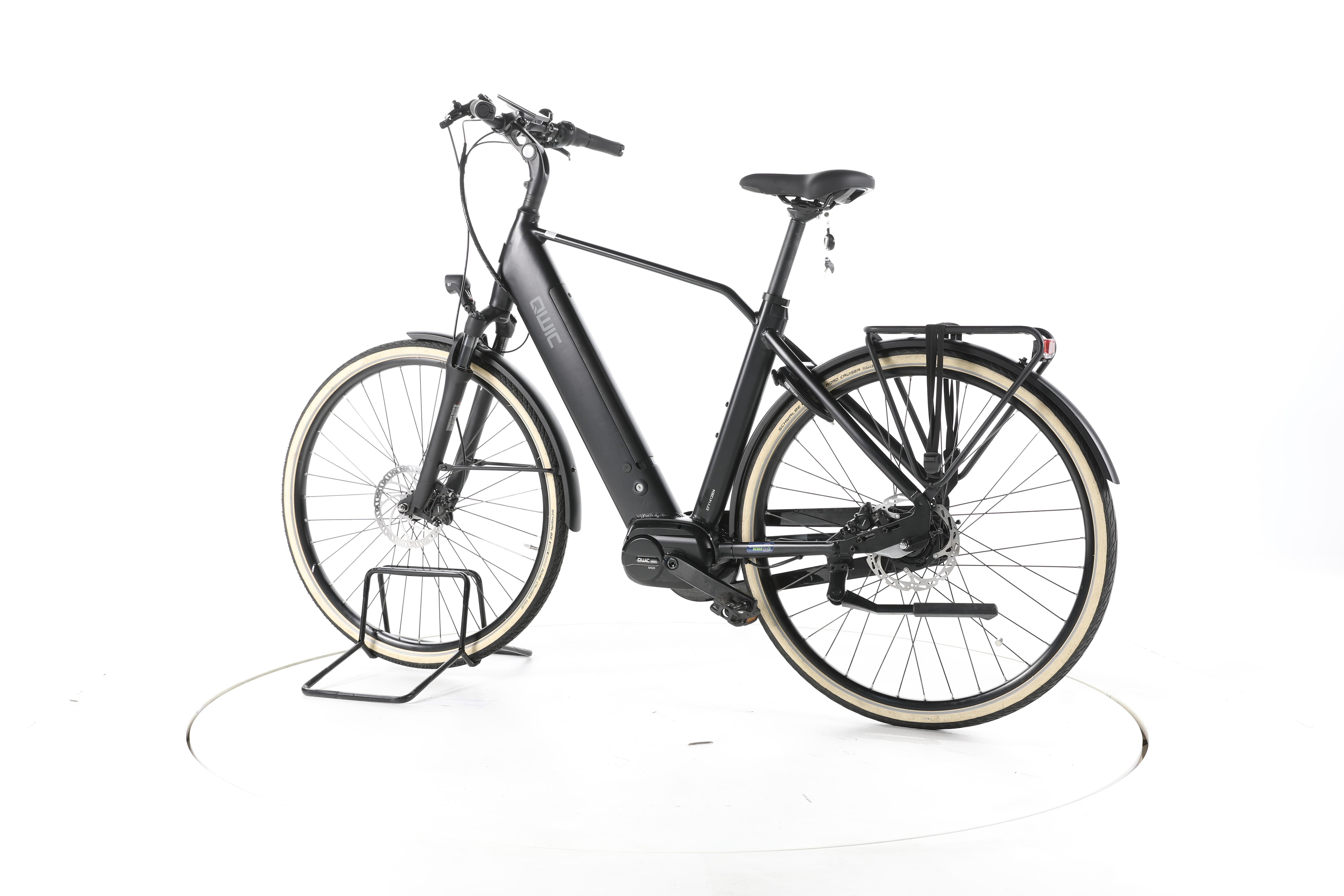 QWIC Premium MN8+ C City E-Bike Tiefeinsteiger - Image 8