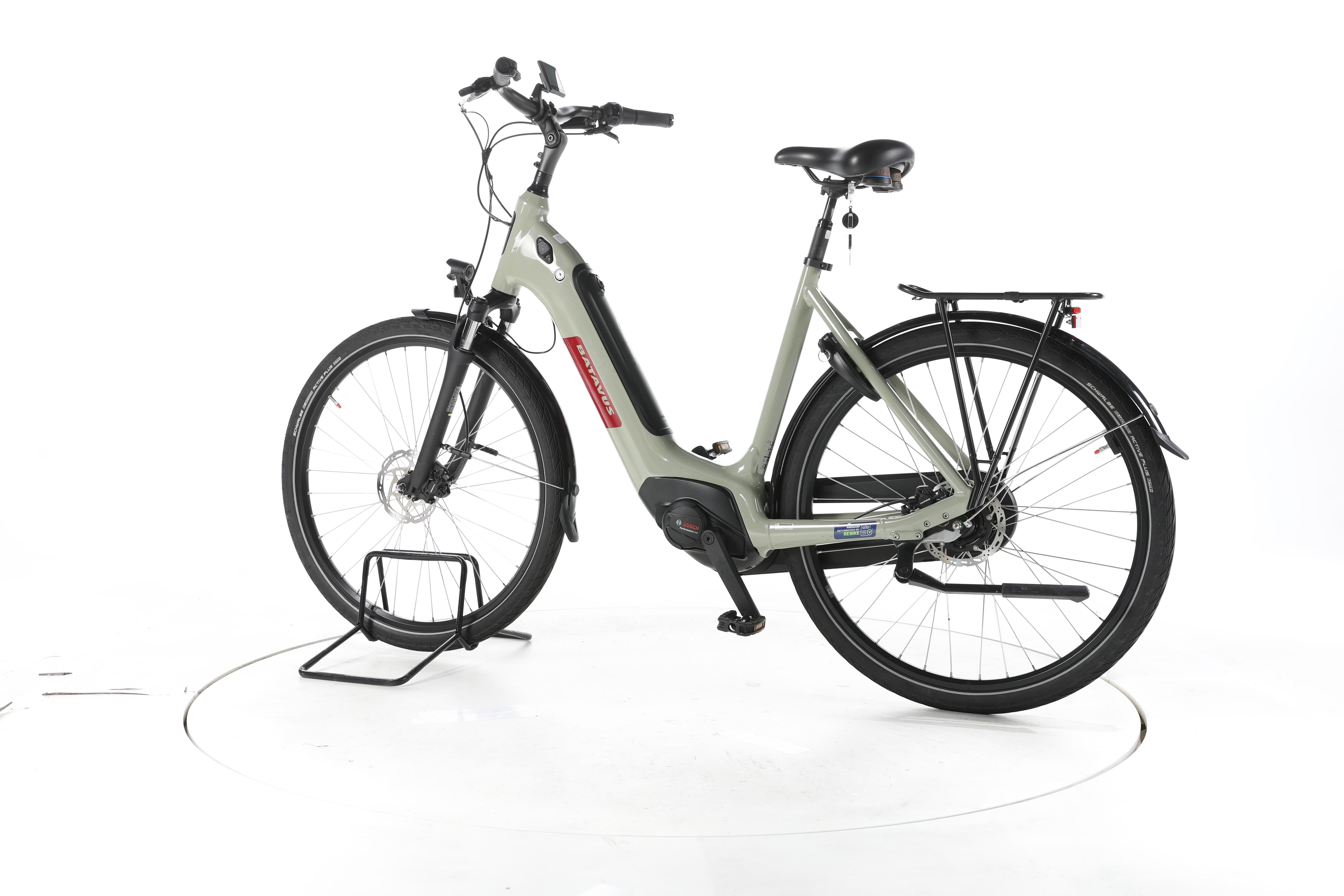 Batavus Altura E-Go,Restauration green, City E-Bike Tiefeinsteiger - Image 8