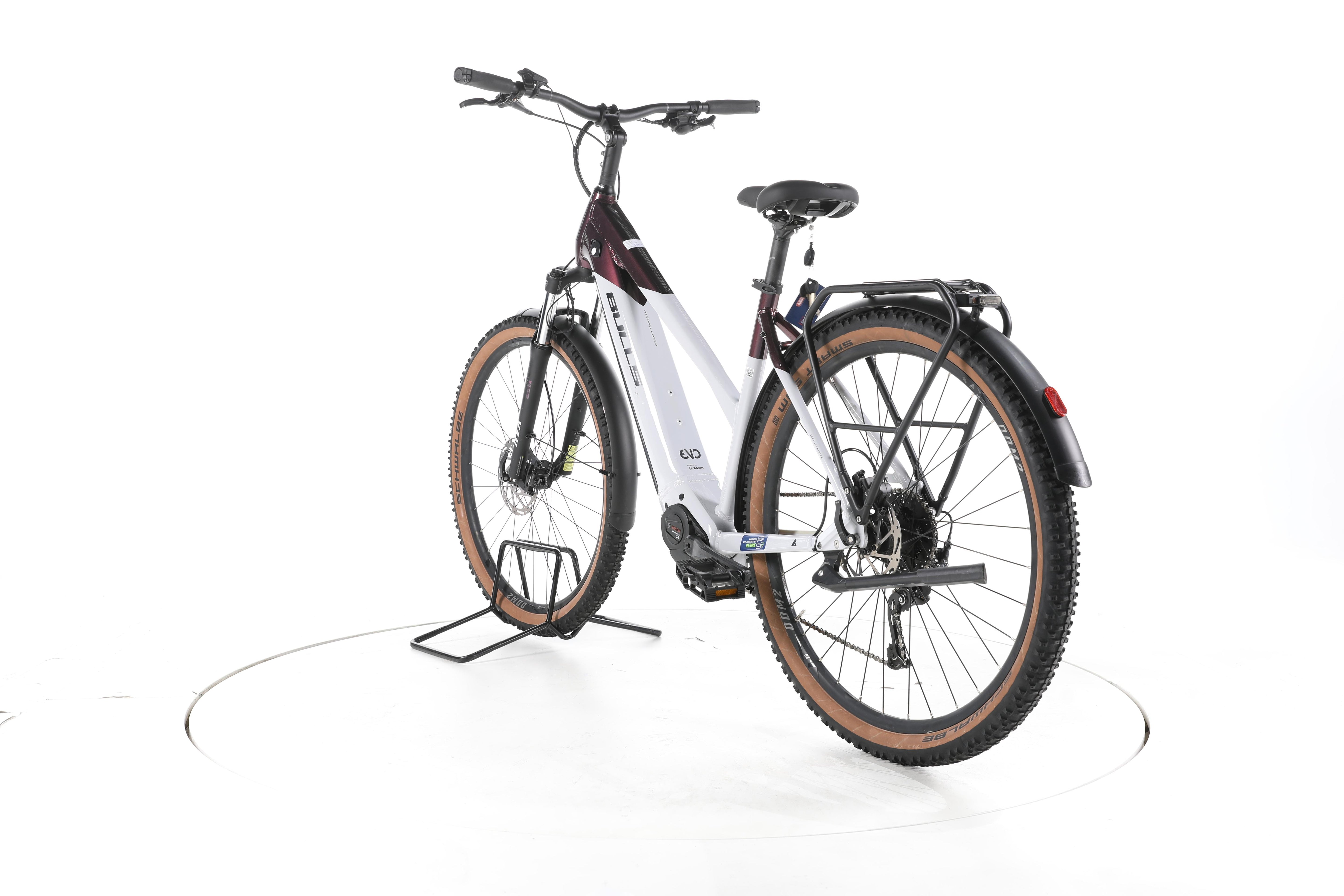 Bulls Cross EVO,berry /gray,50 Trekking E-Bike - Image 9