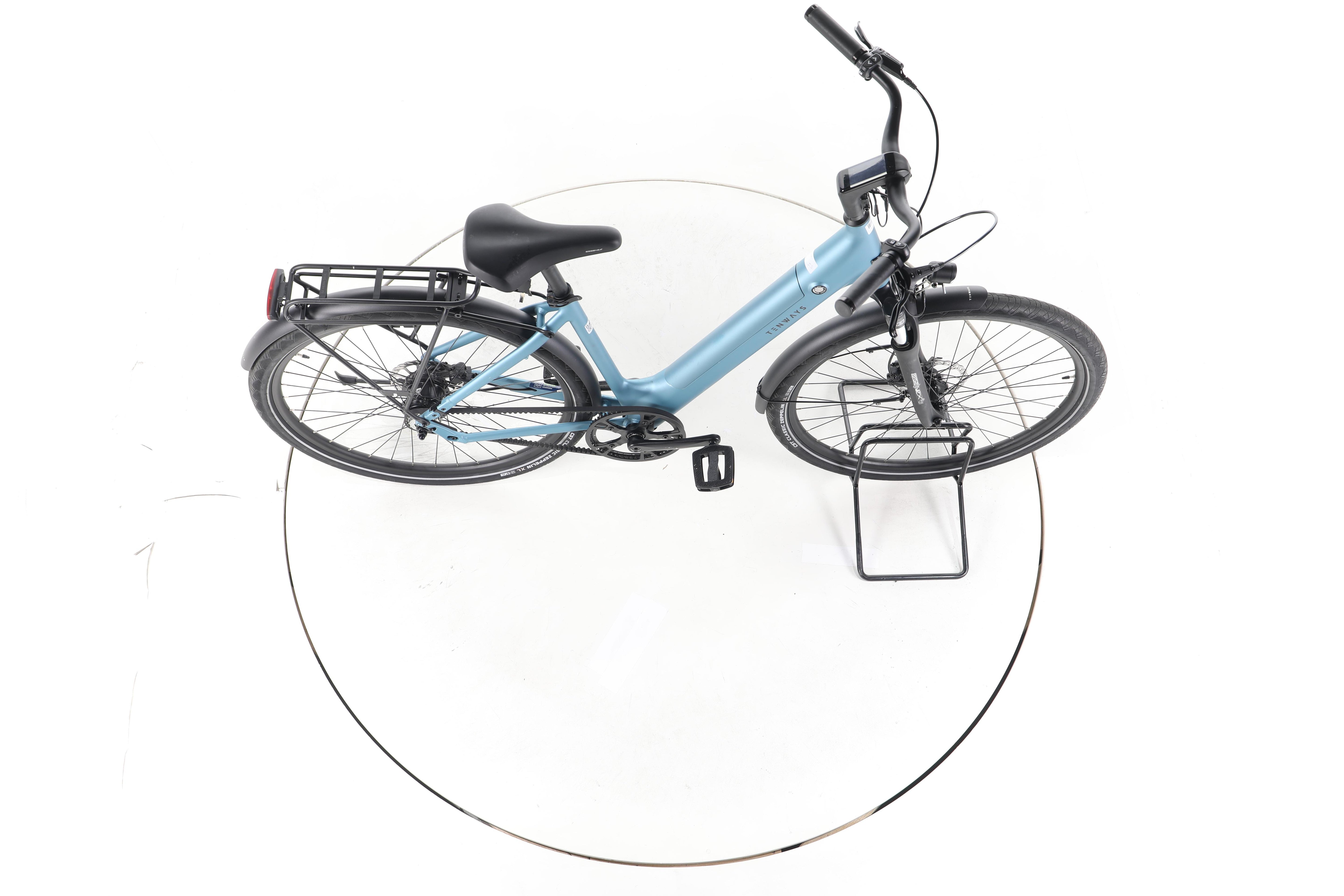 TENWAYS CGO800S City E-Bike Tiefeinsteiger - Image 13